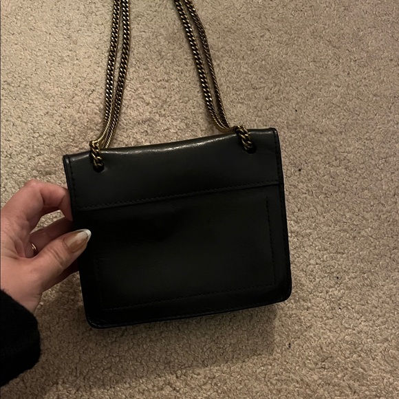 Madewell Black Leather Crossbody Purse - Picture 3 of 4
